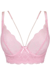 Axami 9761 Summer Love Pearled Pink Lace Bra