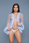 Burlesque BeWicked Bou Robe Periwinkle