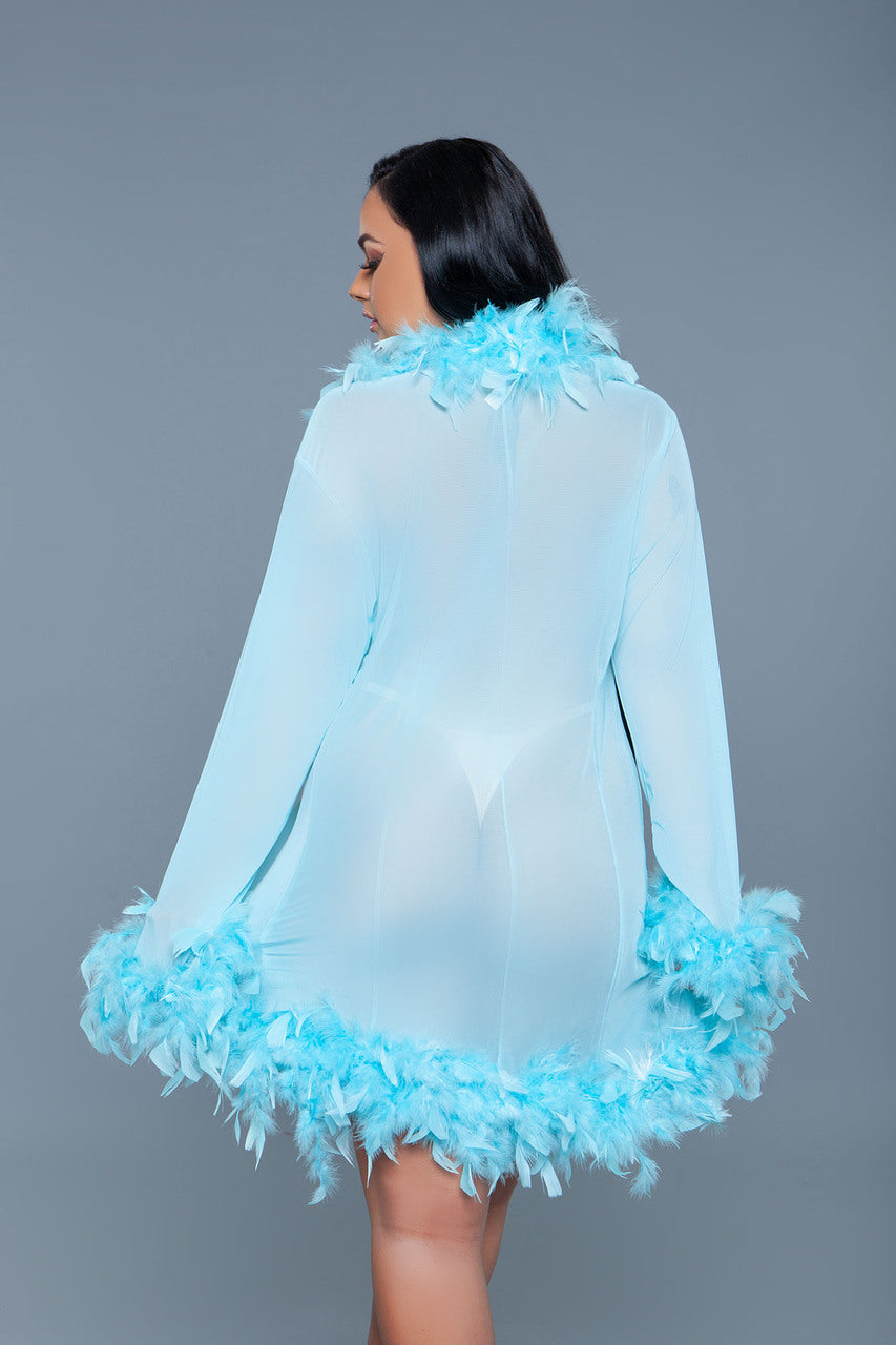BeWicked Lux Robe Turquoise