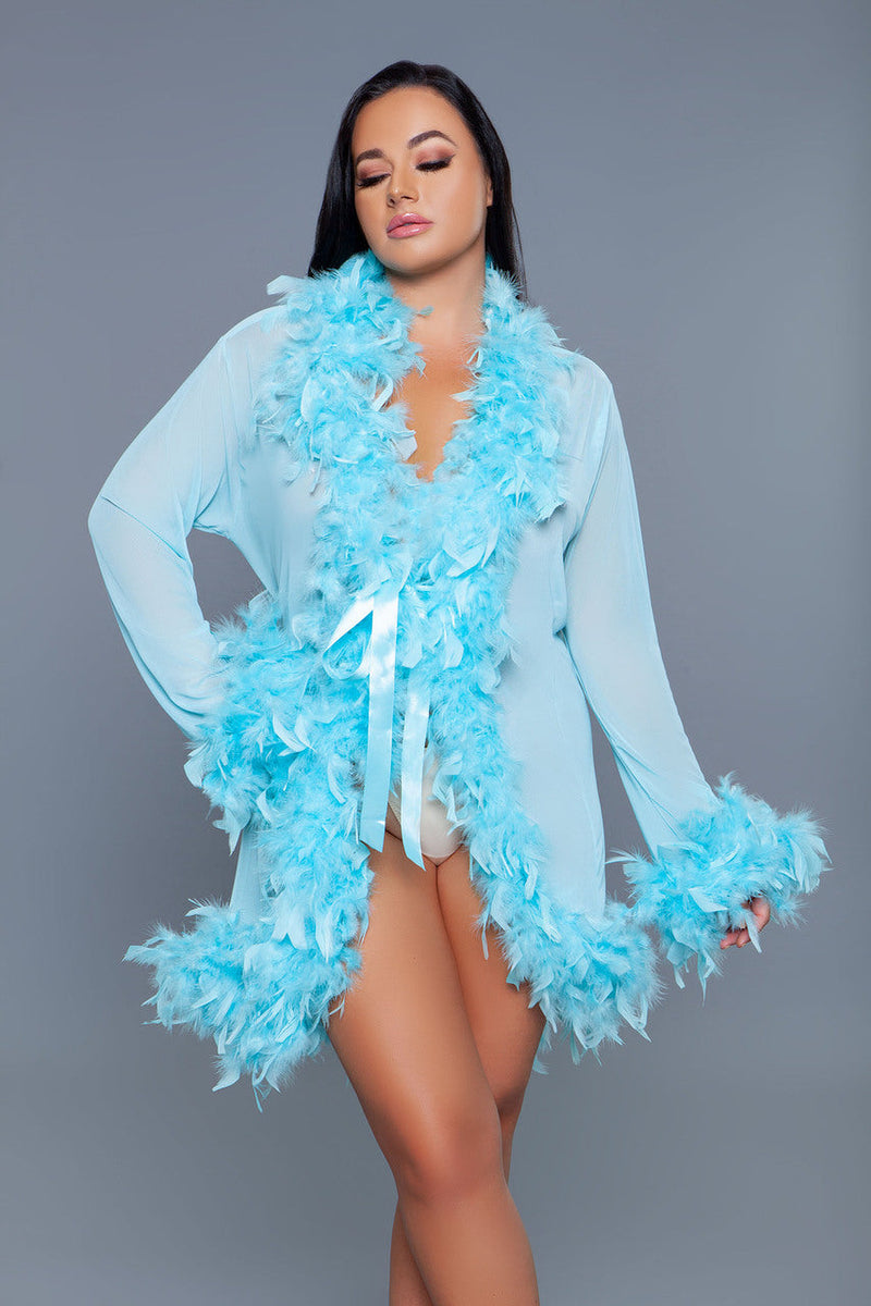 BeWicked Lux Robe Turquoise