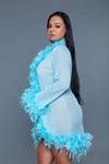 BeWicked Lux Robe Turquoise