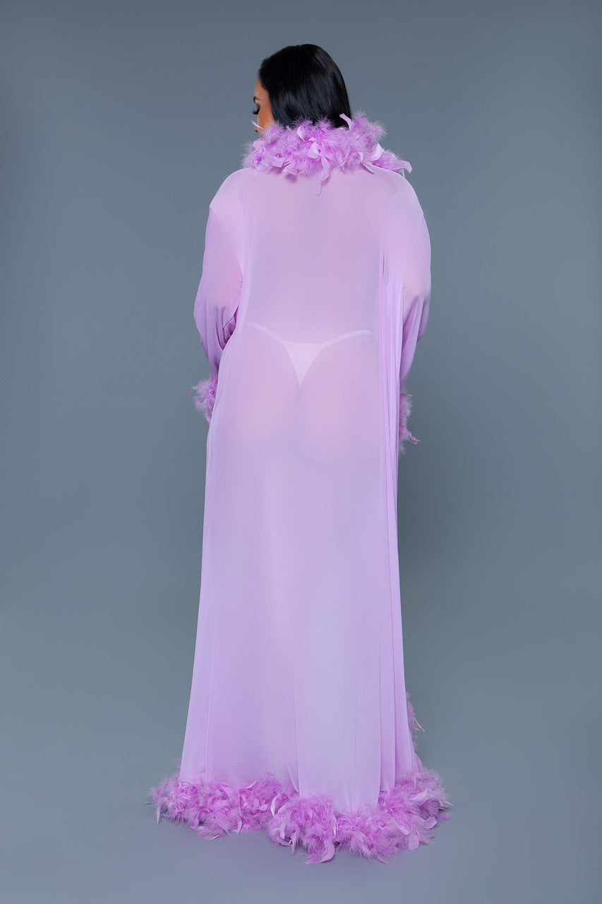 BeWicked Glamour Robe Lavender