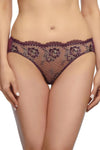 Dita Von Teese Evelina Bikini Panty Aubergine