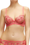 Dita Von Teese Evelina Unlined Bra Blood Orange