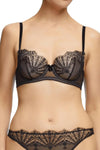 Dita Von Teese Fantastique Sheer Mesh Unlined Bra