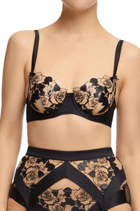 Dita Von Teese Rosabelle Unlined Bra Black