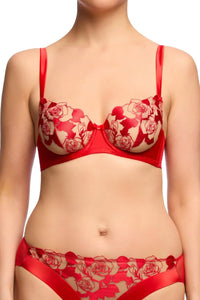 Dita Von Teese Rosabelle Unlined Bra Flame