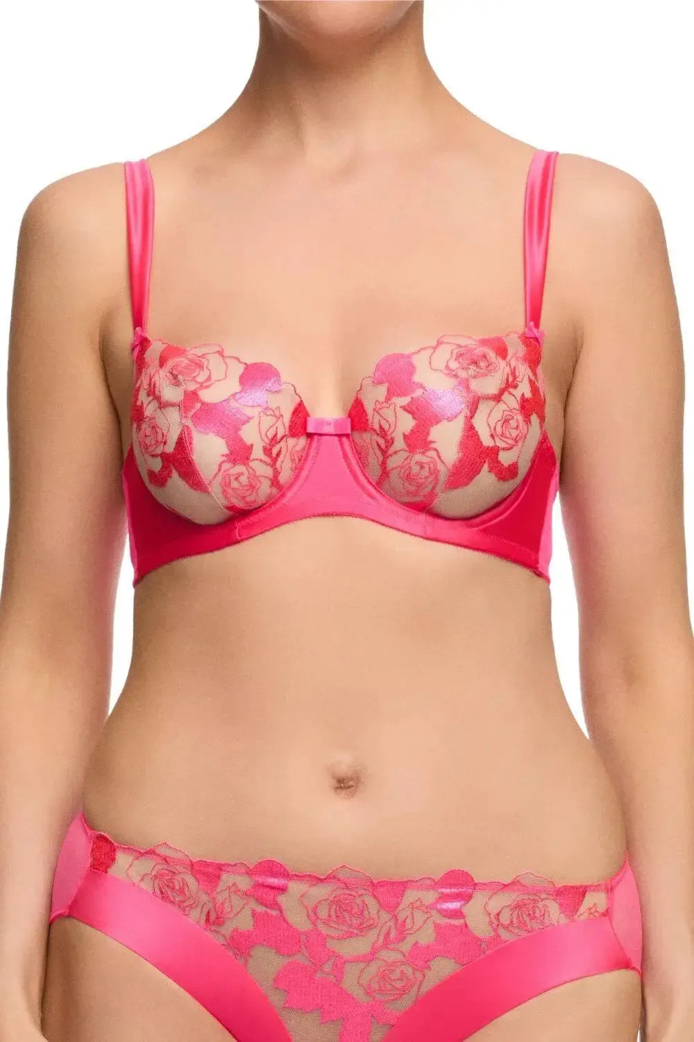 Dita Von Teese Rosabelle Unlined Bra Pink Pizazz