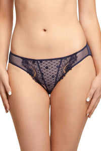 Dita Von Teese Vedette Bikini Panty Navy