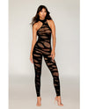 Dreamgirl Asymmetrical Knitted Bodystocking w/Slash Design