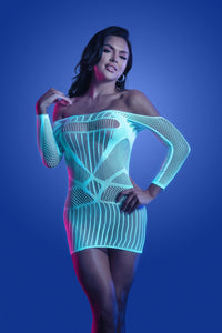 Fantasy Glow Ascension Long Sleeve Seamless Dress