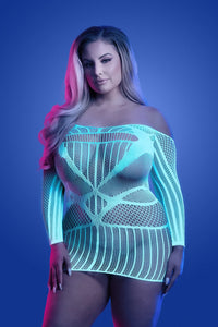 Fantasy Glow Queen Ascension Long Sleeve Seamless Dress