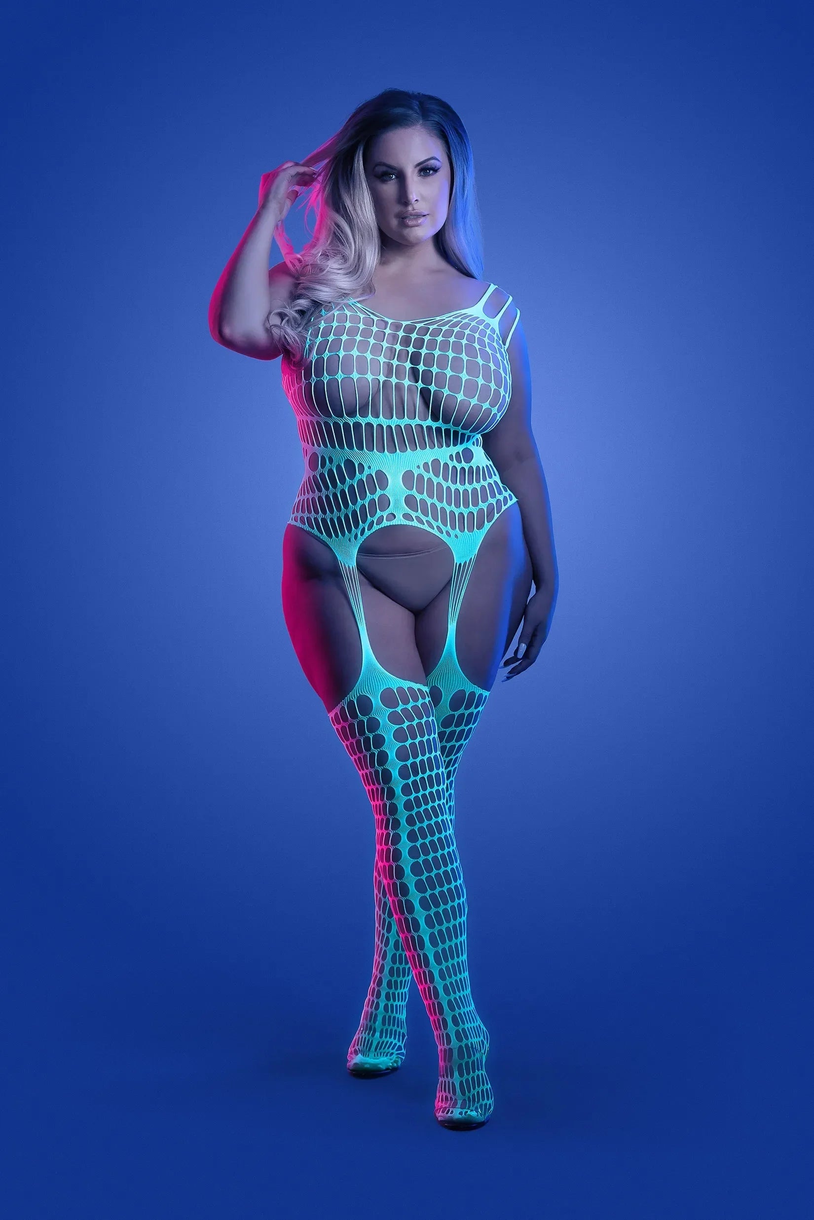 Fantasy Glow Queen Timelapse Bodystocking