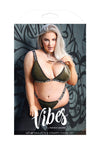 Fantasy Lingerie Queen Vibes BO$$ B*tch Bralette & Thong Panty Set-Rebel Romance