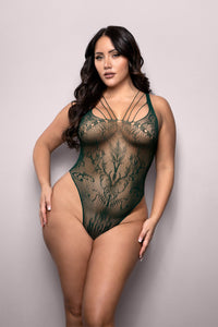 Fantasy Lingerie Vixen Enemies To Lovers Teddy Green Queen