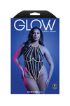 Glow Black Light Solar Flare Teddy Queen