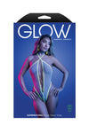 Glow Black Light Supernatural Plunge Zipper Teddy