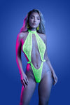 Glow Black Light Mind Control Plunge Teddy
