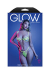 Glow Black Light Mind Control Bra & Panty Set