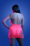 Glow Black Light Aphrodisiac Dress & Pasties Queen