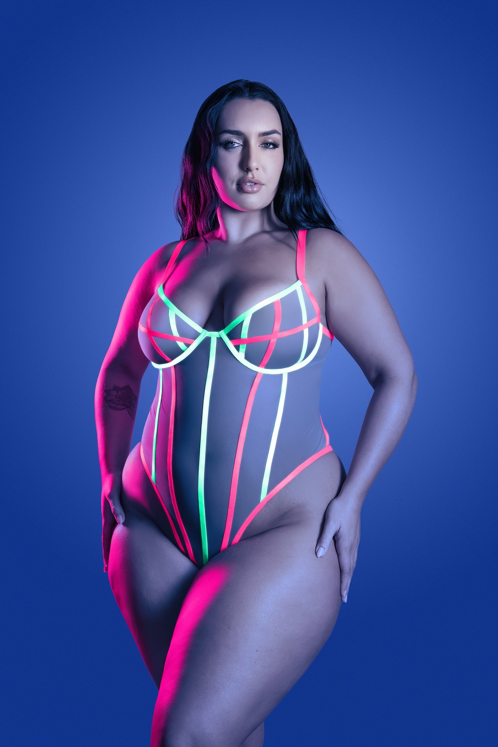 Queen Glow Full Gauge Teddy