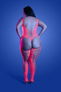 Queen Glow Turn Up Bodystocking