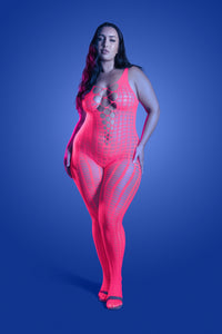 Queen Glow Turn Up Bodystocking