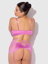 Natasha Bra, Skirted Garter & G-String Set Cyclamen Pink
