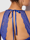 Natasha Lace & Micro Babydoll & G-String Set Surf the Web Blue