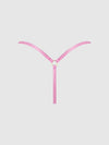 Natasha Lace Strappy G-String Cyclamen Pink
