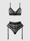 Vivienne Timeless Lace & Micro Bralette & Thong Set