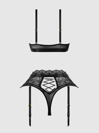 Vivienne Timeless Lace & Micro Bralette & Thong Set