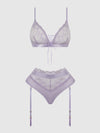 Vivienne Timeless Lace & Micro Bralette & Thong Set