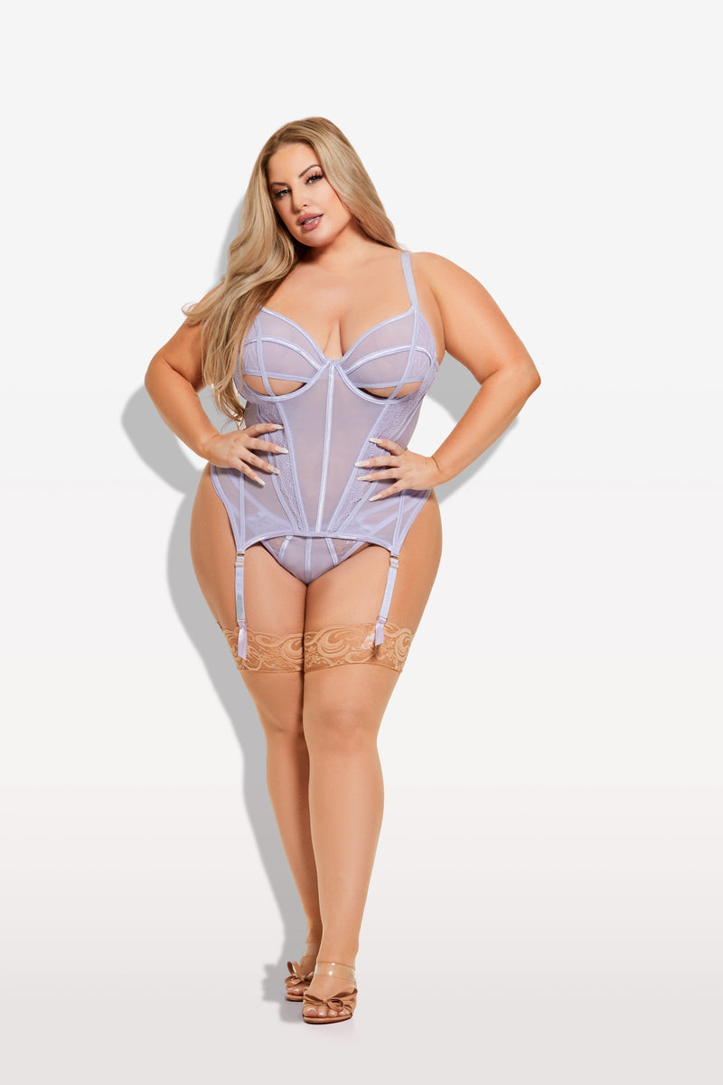 Vivienne Merrywidow Bustier & G-String Set