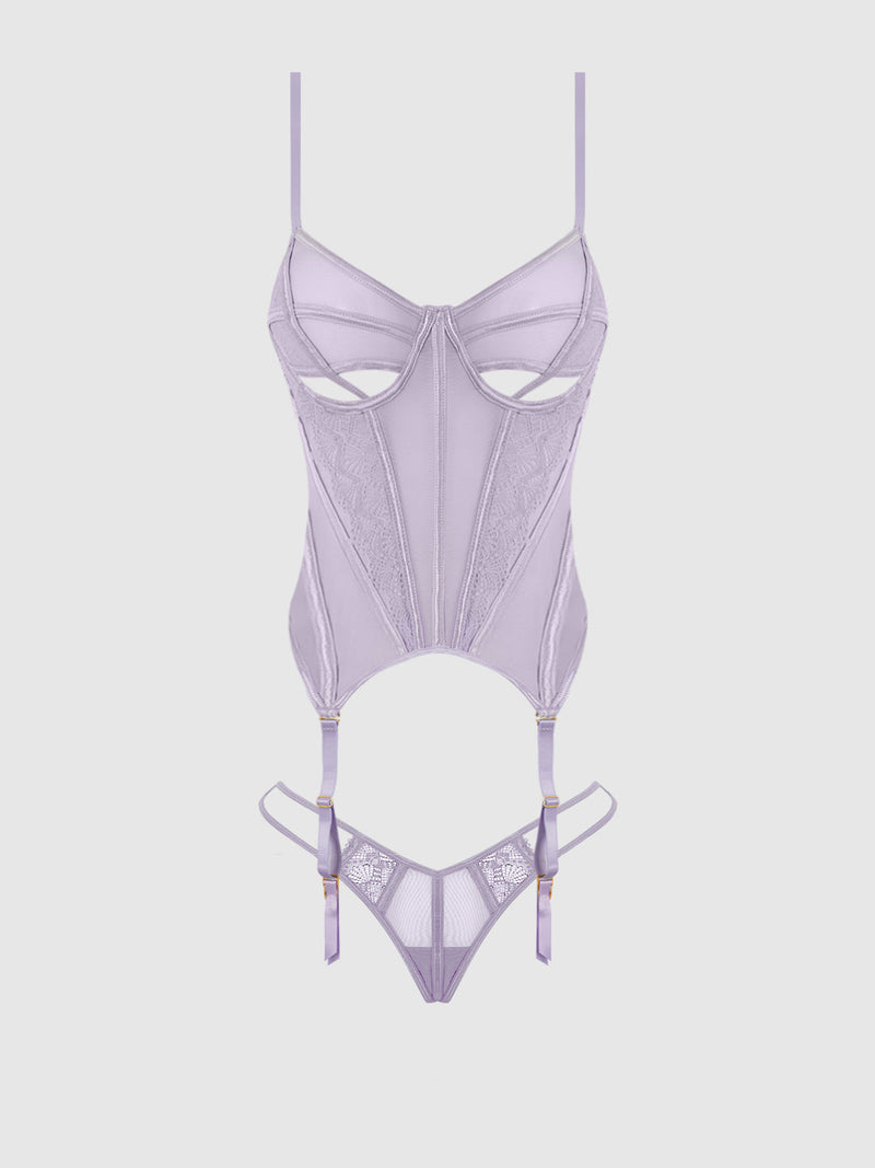 Vivienne Merrywidow Bustier & G-String Set