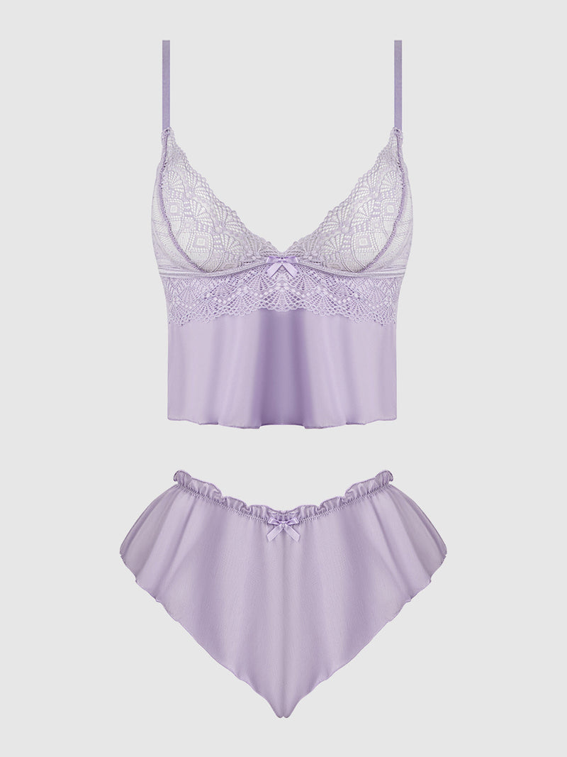 Vivienne Cami and Tap Short Set