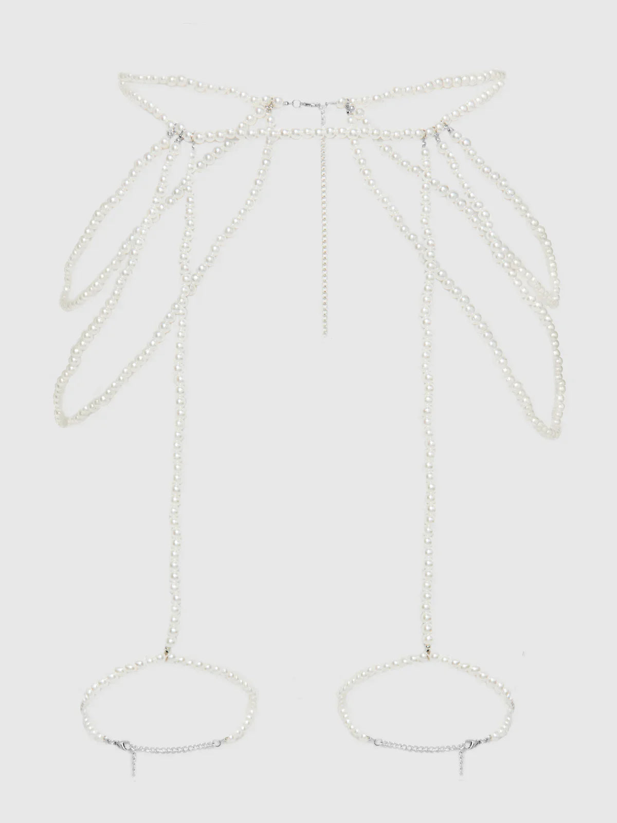 House of Desire Draped Pearl Garter