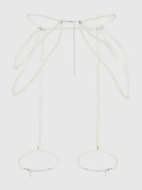 House of Desire Draped Pearl Garter