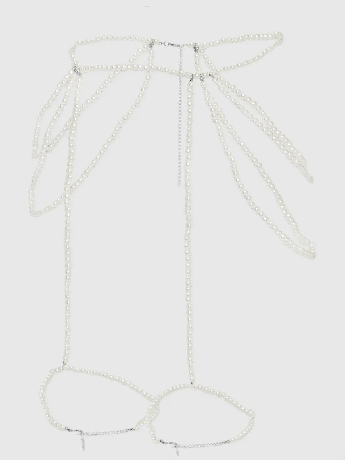 House of Desire Draped Pearl Garter
