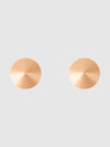 Metal Cone Circular Nipple Covers Pasties Gold