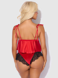 Jocelyn Drop-Off Cami & Shortie Sleep Set Red