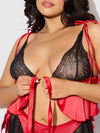 Jocelyn Drop-Off Cami & Shortie Sleep Set Red