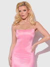 Zoe Oil Slick Maxi Gown Bubblegum Pink