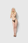 Kiki Lace String Bikini Panty Black