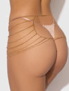Chain Draped Skirt Gold