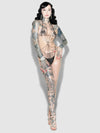 Black Rhinestone Teddy