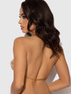 Pearl & Chain Draped Bralette Bra Gold