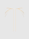 Chain Draped Side Thong Gold