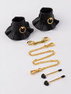 Bond Leather-like Handcuffs & Clamps