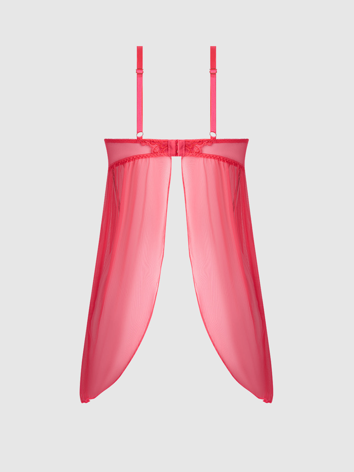 Eden Embroidered Lace Babydoll